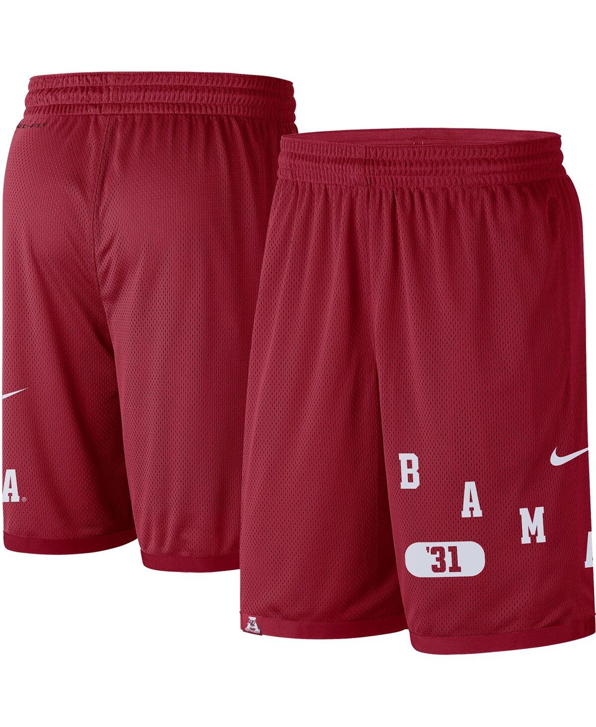 Shop Nike Men's  Crimson Alabama Crimson Tide Wordmark Performance Shorts