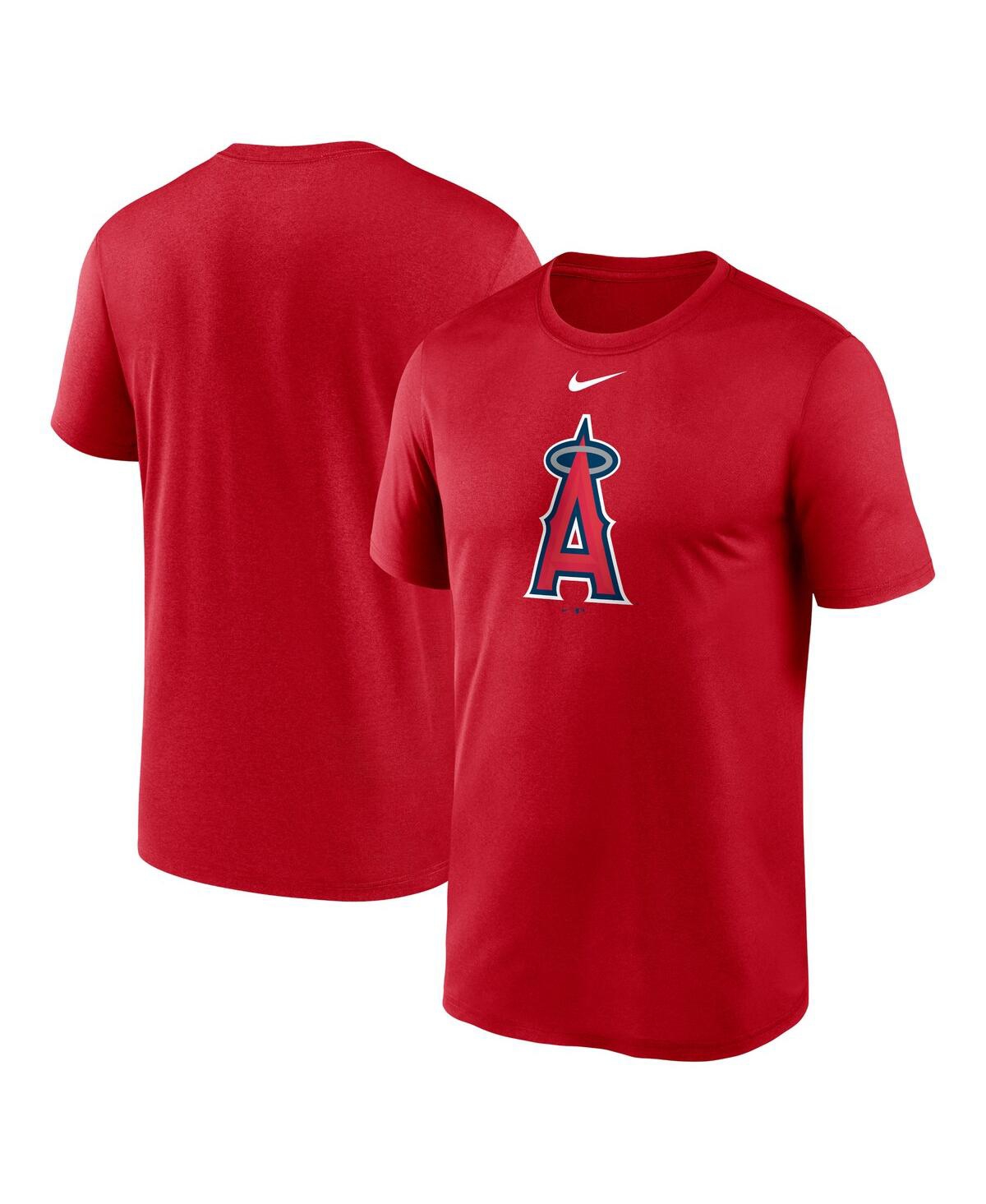 NIKE MEN'S NIKE RED LOS ANGELES ANGELS NEW LEGEND LOGO T-SHIRT