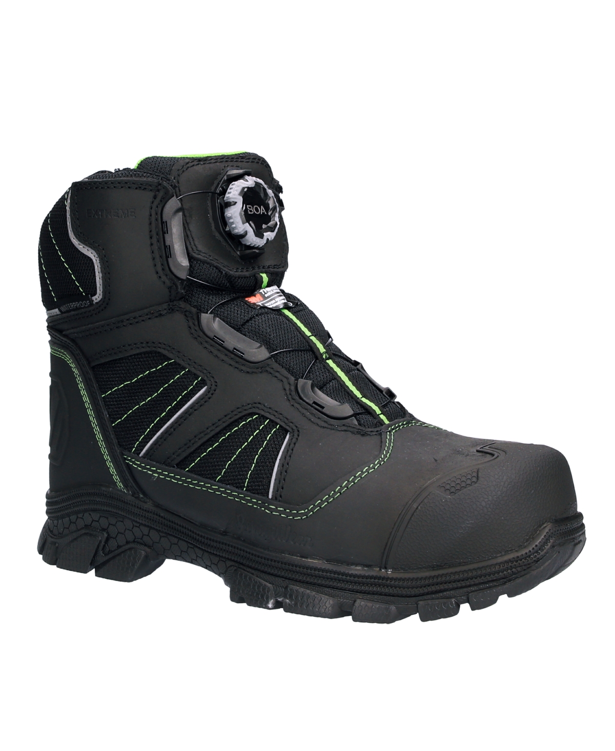 Men's Extreme Hiker Waterproof Insulated Freezer Boots with Boa Fit System - Black