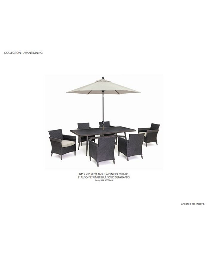 Agio Avanti Outdoor Dining Chair Macy's