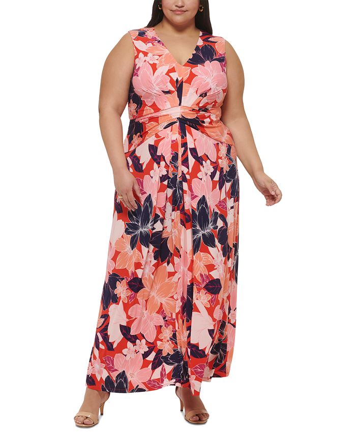 Jessica howard plus size long dresses hotsell