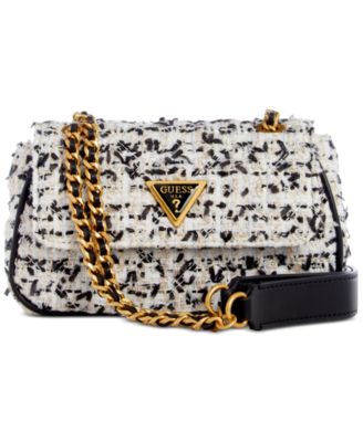 GUESS - Giully Mini Tweed Convertible Crossbody Bag