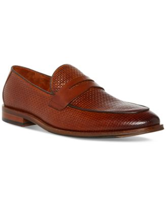 Mocassins De Conduite Steve Madden Evin En Cuir Marron - Taille 10 M - Très Bon état