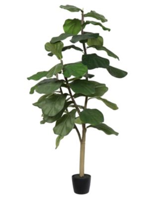 Vickerman - 4' Artificial Potted Fiddle Tree.