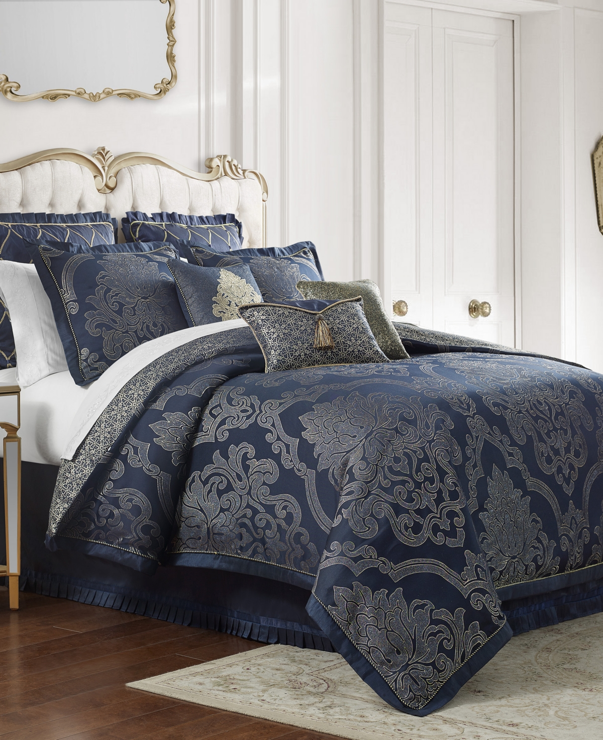 Waterford Vaughn 6 Piece Comforter Set, Queen In Multi
