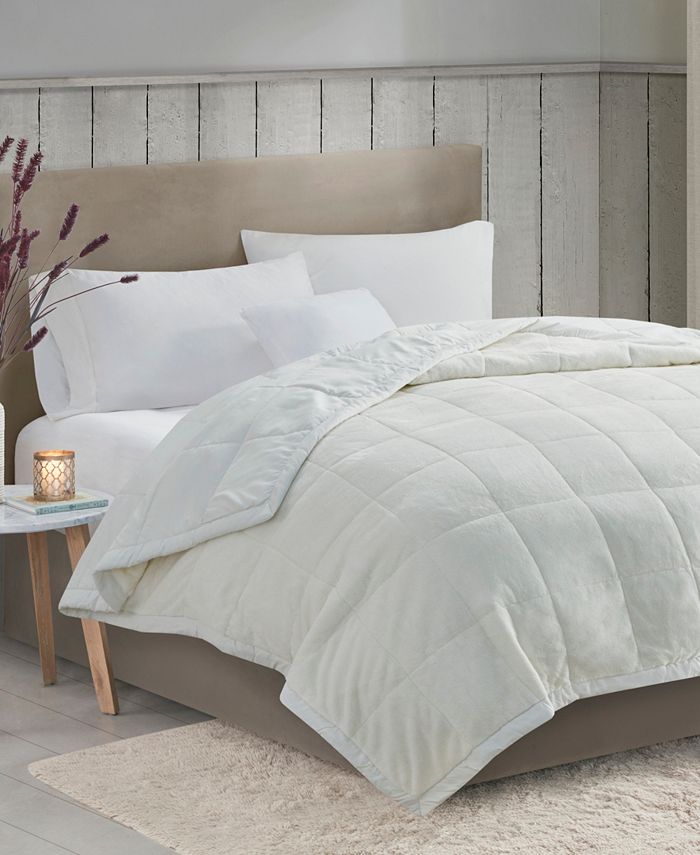 Madison Park Coleman Plush Reversible HeiQ Smart Temperature Down