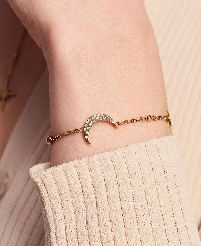 Olivia Burton Celestial North Star Moon Bracelet - Macy's