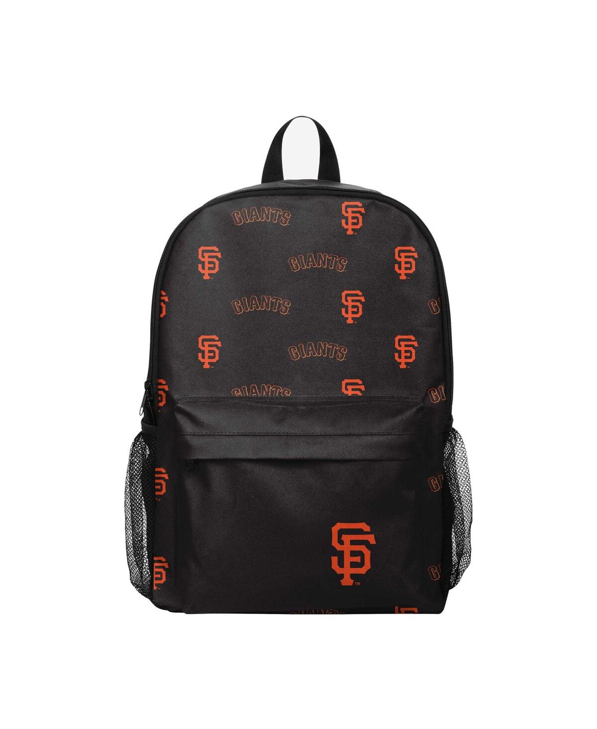 Foco Kids' Youth Boys And Girls  San Francisco Giants Repeat Logo Backpack In Black