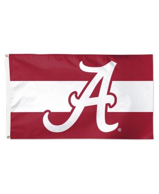 Alabama Crimson Tide 3' x 5' Horizontal Stripe Deluxe Single-Sided Flag