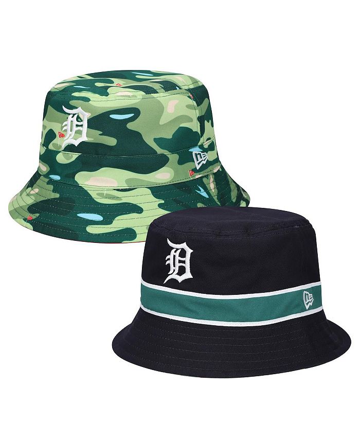 New Era Men's Navy Detroit Tigers Reverse Bucket Hat Macy's