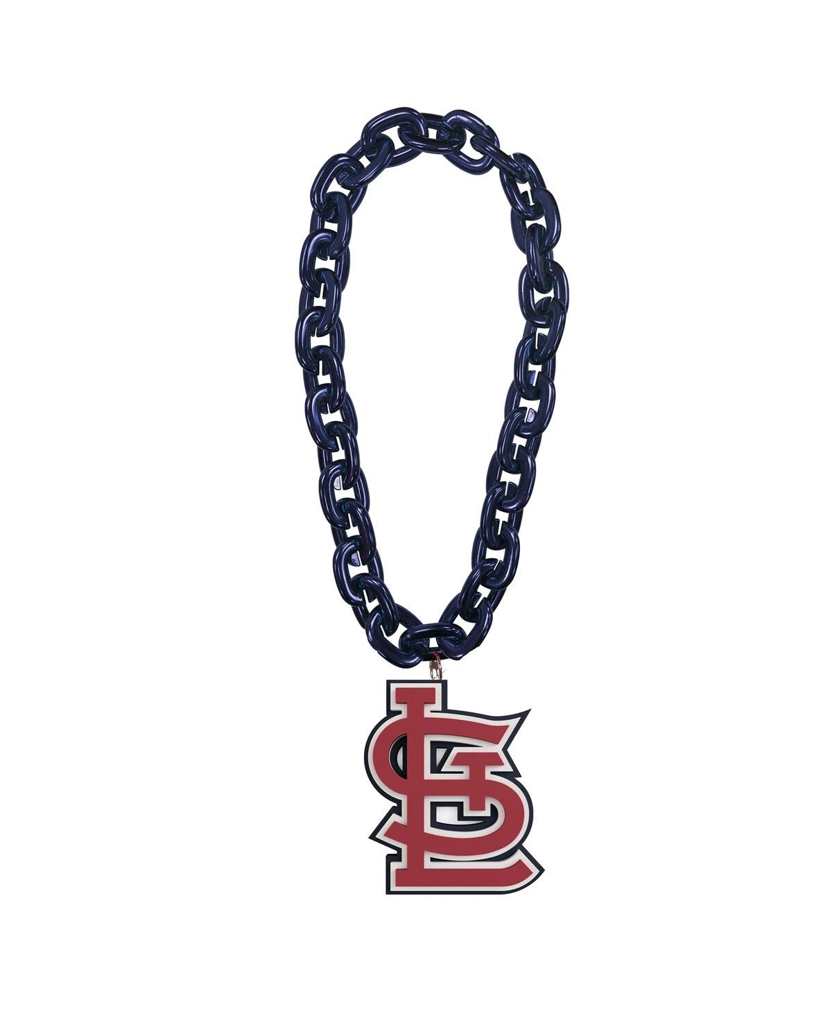 Men's and Women's Navy St. Louis Cardinals Team Logo Fan Chain - Navy