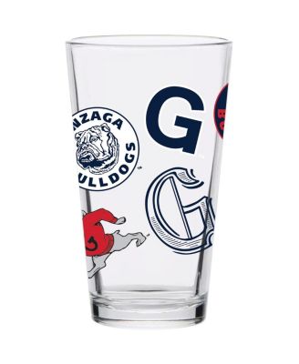 Gonzaga Bulldogs 16 Oz Medley Vintage-Inspired Pint Glass