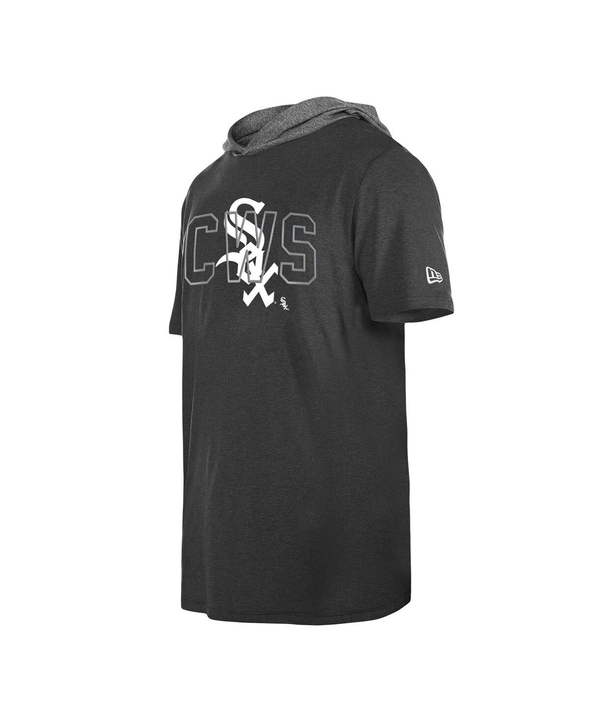 Shop New Era Men's  Black Chicago White Sox Team Hoodie T-shirt