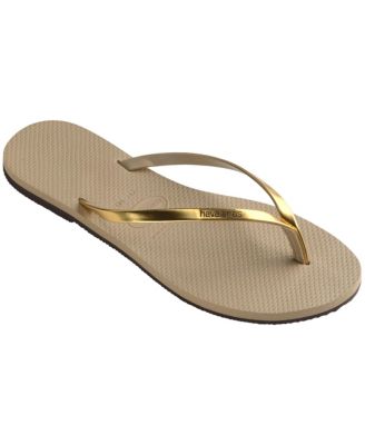 Women's You Metallic Flip Flop Sandals