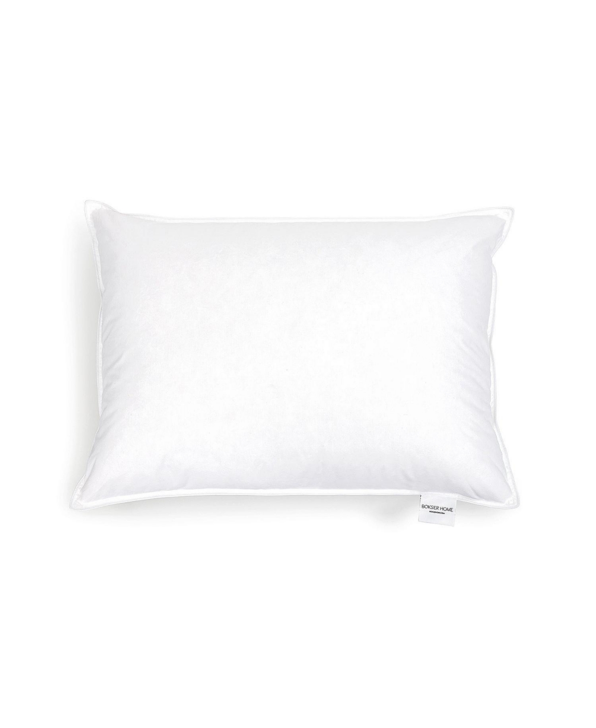 Bokser Home 2 Pack FirmDuck Feather & Down Bed Pillow - Standard - White