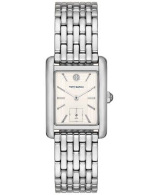 Silver tory burch discount watch