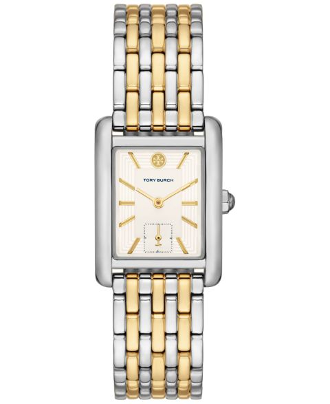 Женские часы Tory Burch The Eleanor Two-Tone Stainless Steel Bracelet Watch 25mm