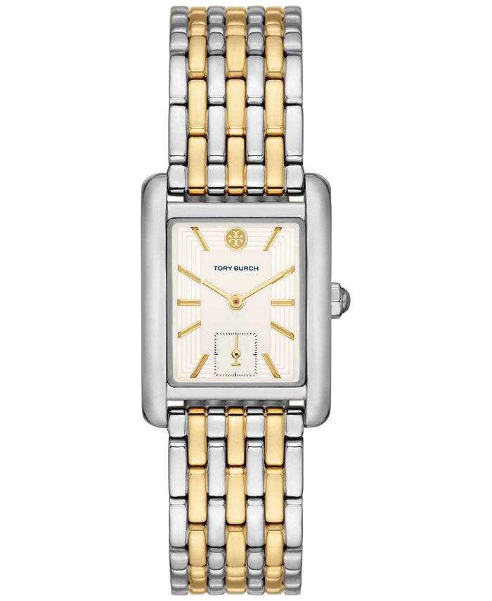 Tory Burch Women's The Eleanor Gold-Tone Stainless Steel Bracelet Watch  24mm - Macy's