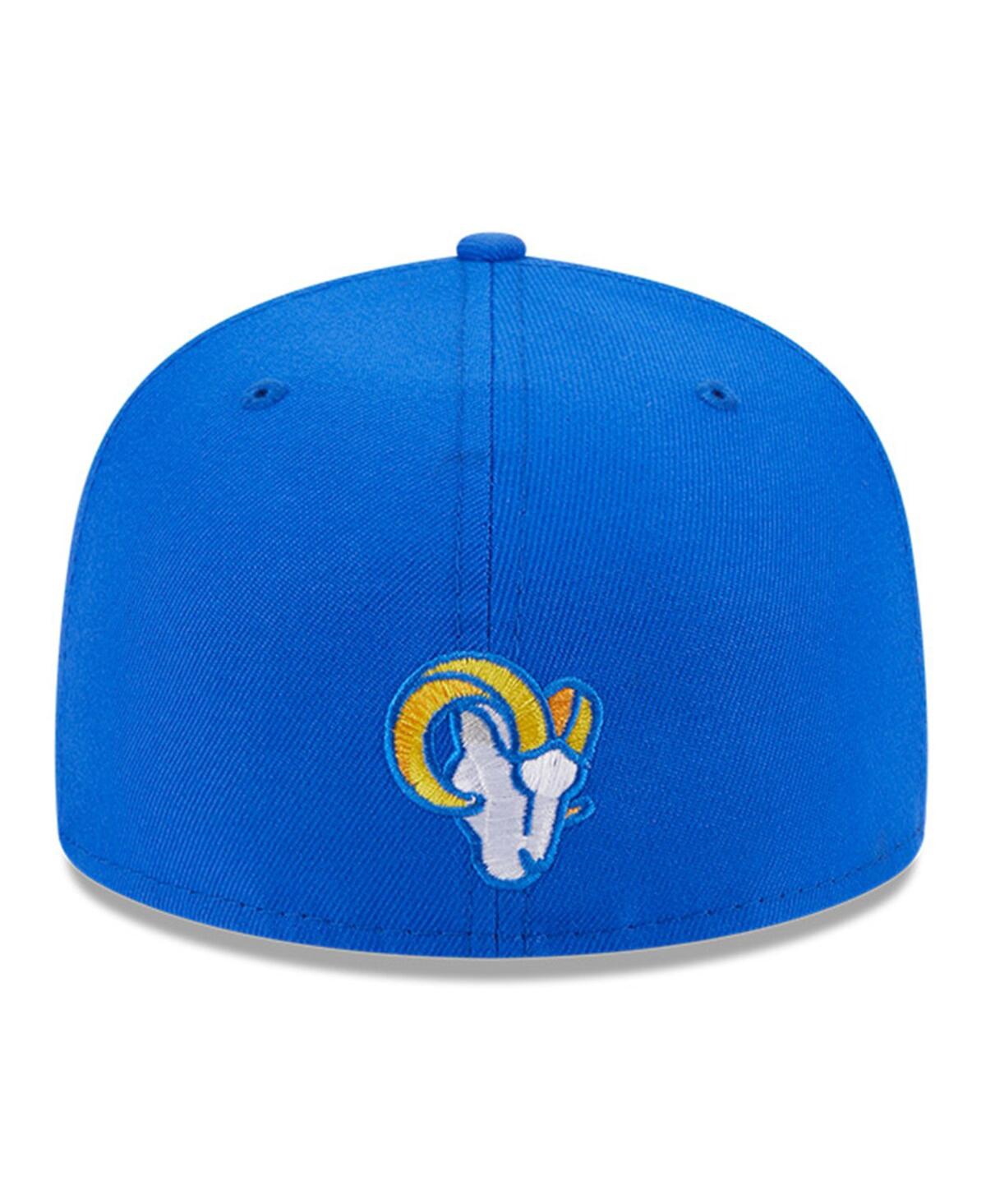Shop New Era Men's  Royal Los Angeles Rams 2023 Nfl Draft 59fifty Fitted Hat