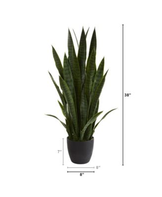 38-In. Sansevieria Artificial Plant