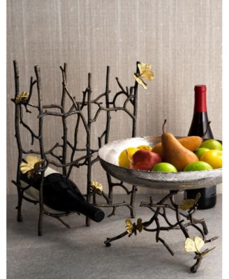 Butterfly Ginkgo 6-Bottle Wine Rack