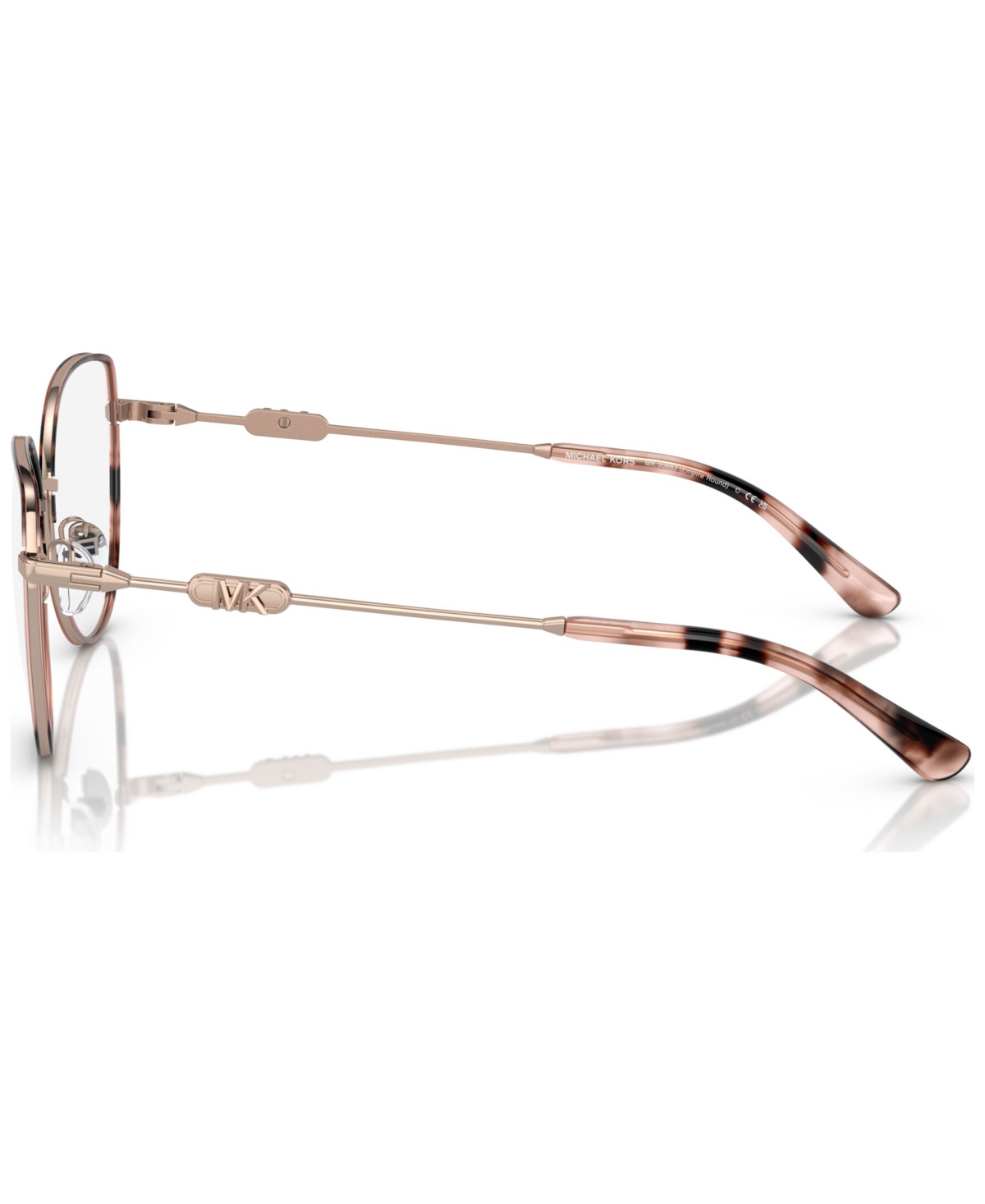 Michael kors glasses pink tortoise discount