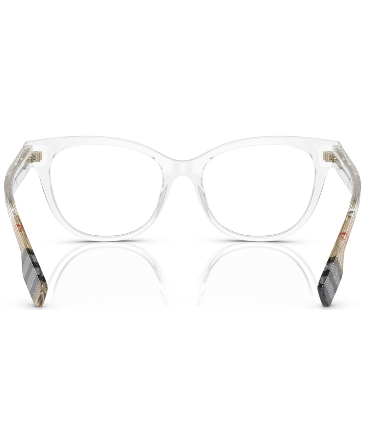 Burberry Women's Cat Eye Eyeglasses, Be2375 53 In Transparent