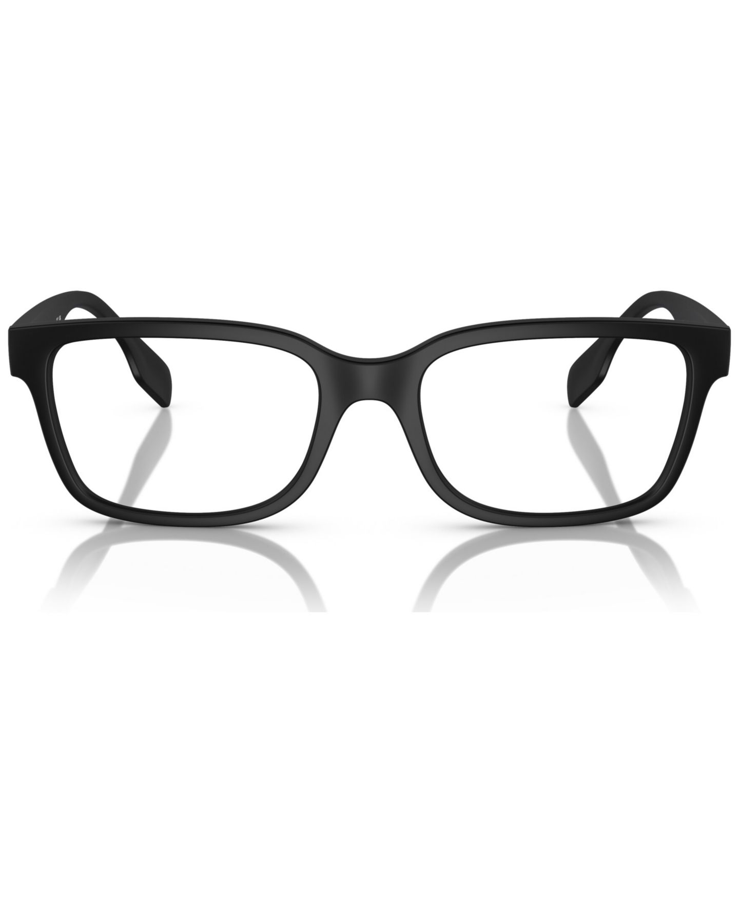Мужские очки Burberry Man Square Plastic BE2379U Charlie Eyeglasses, цвет: Матовый чёрный — фото 2