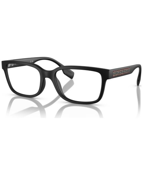 Мужские очки Burberry Man Square Plastic BE2379U Charlie Eyeglasses, цвет: Матовый чёрный
