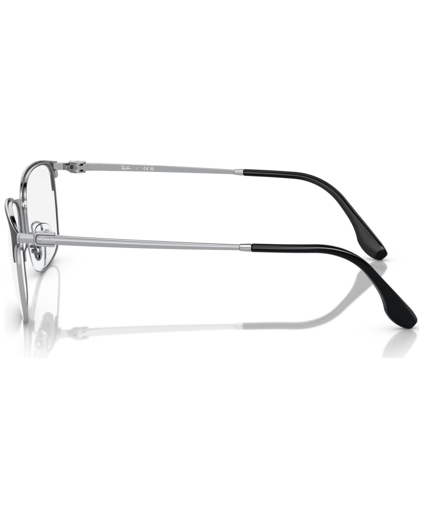 Мужские очки Ray-Ban Man Pillow Metal RB6494 Optics Eyeglasses, цвет: Чёрный — фото 8
