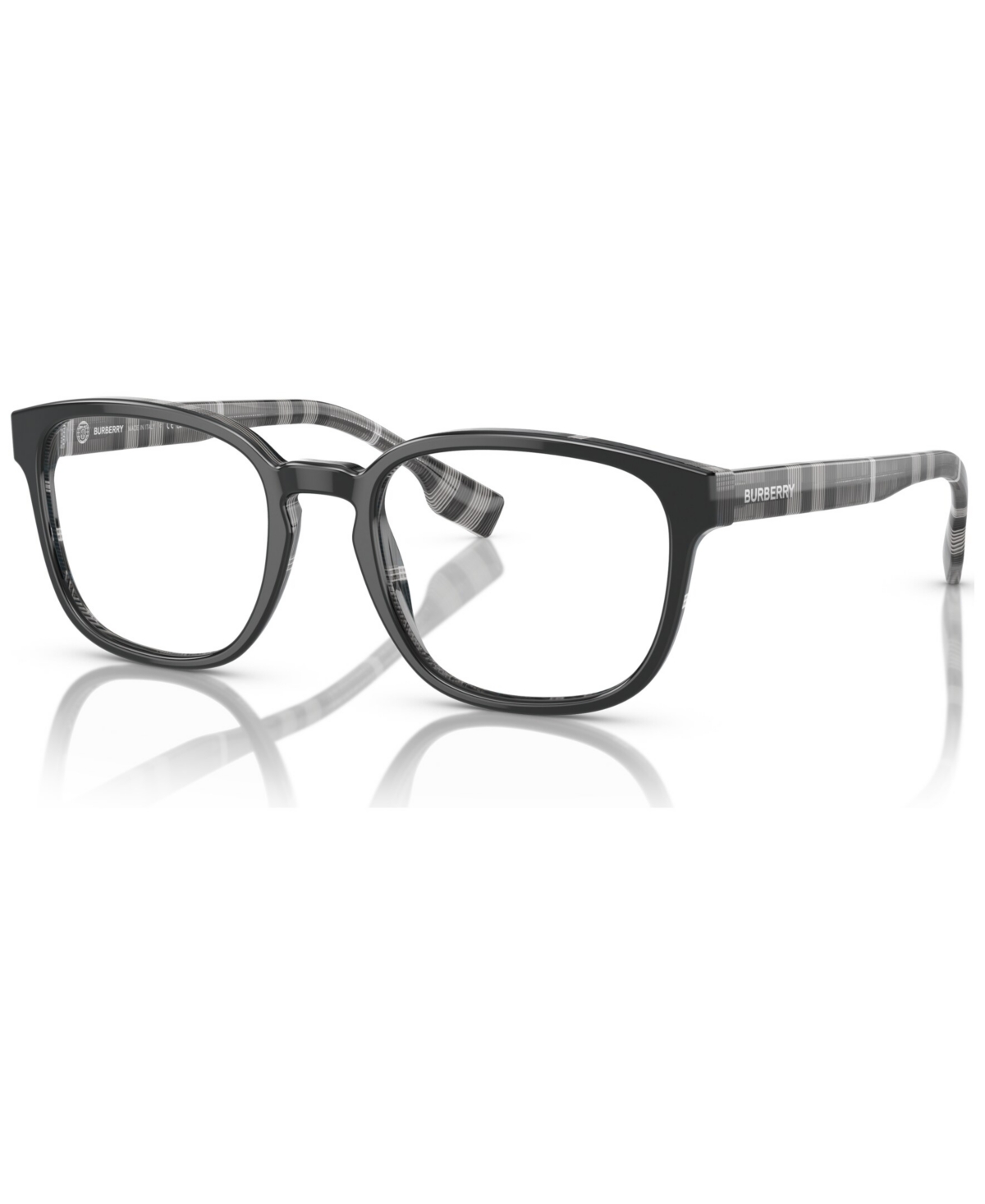 Men's Square Eyeglasses, BE2344 53 - Black