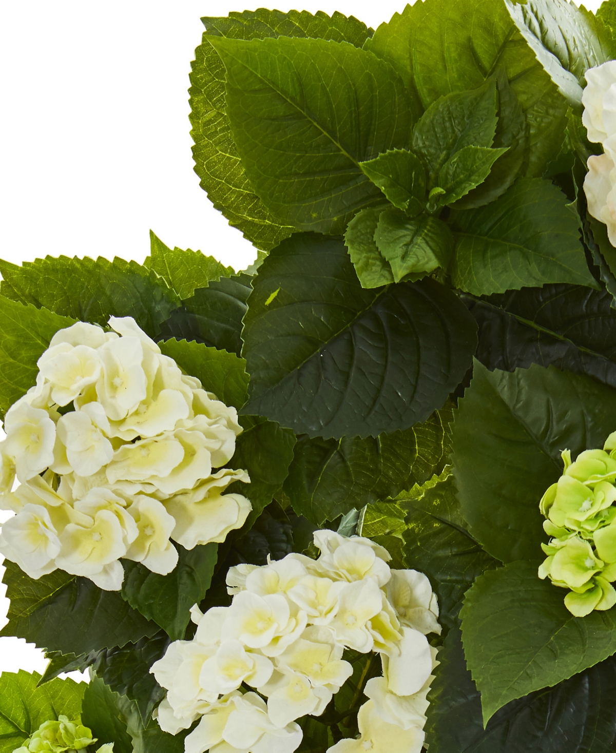 Nearly Natural Hydrangea Artificial Plant -green