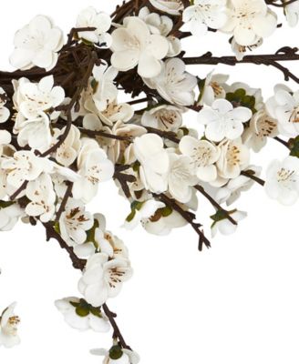 24" Plum Blossom Wreath