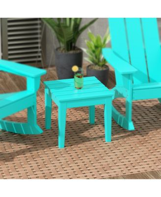 Outdoor Patio Modern Adirondack Side Table