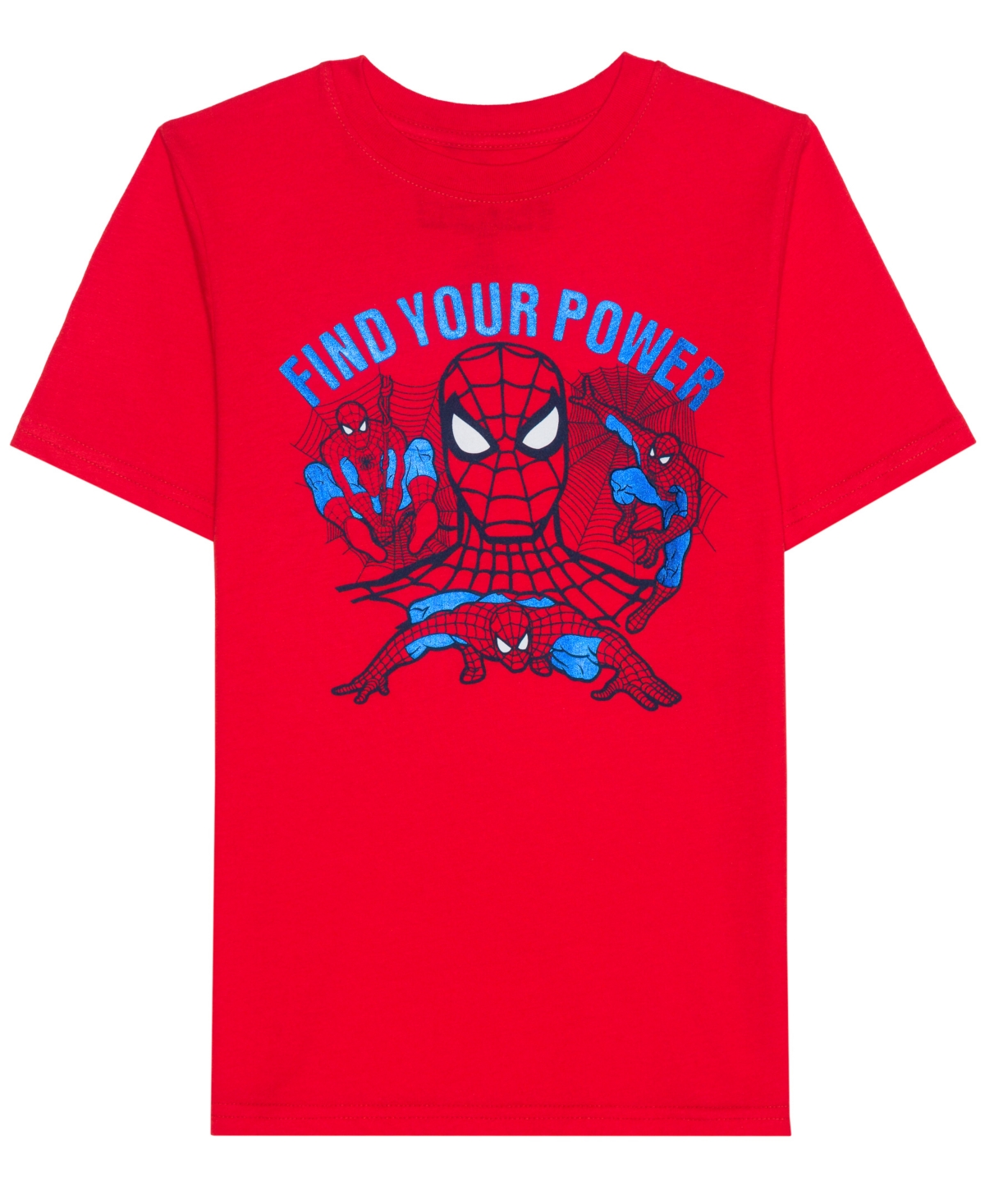 Hybrid Big Boys Find Your Spider Short Sleeve Graphic T-shirt In Red