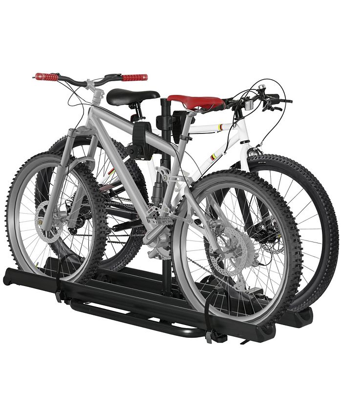HeavyDuty Folding Car Bike Rack for 2 Bikes, Bicycle Storage