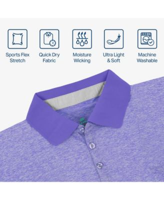 Big & Tall Performance Stretch Golf Polo Shirt