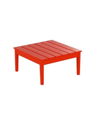 Outdoor Patio Modern Adirondack Coffee Table