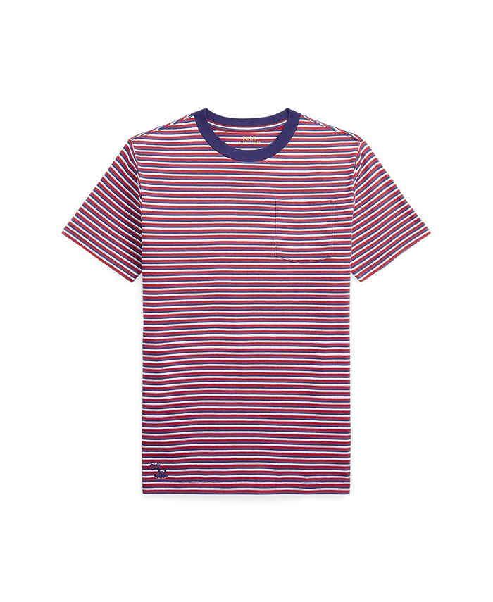 Polo Ralph Lauren Toddler and Little Boys Striped Pocket T-shirt - Macy's