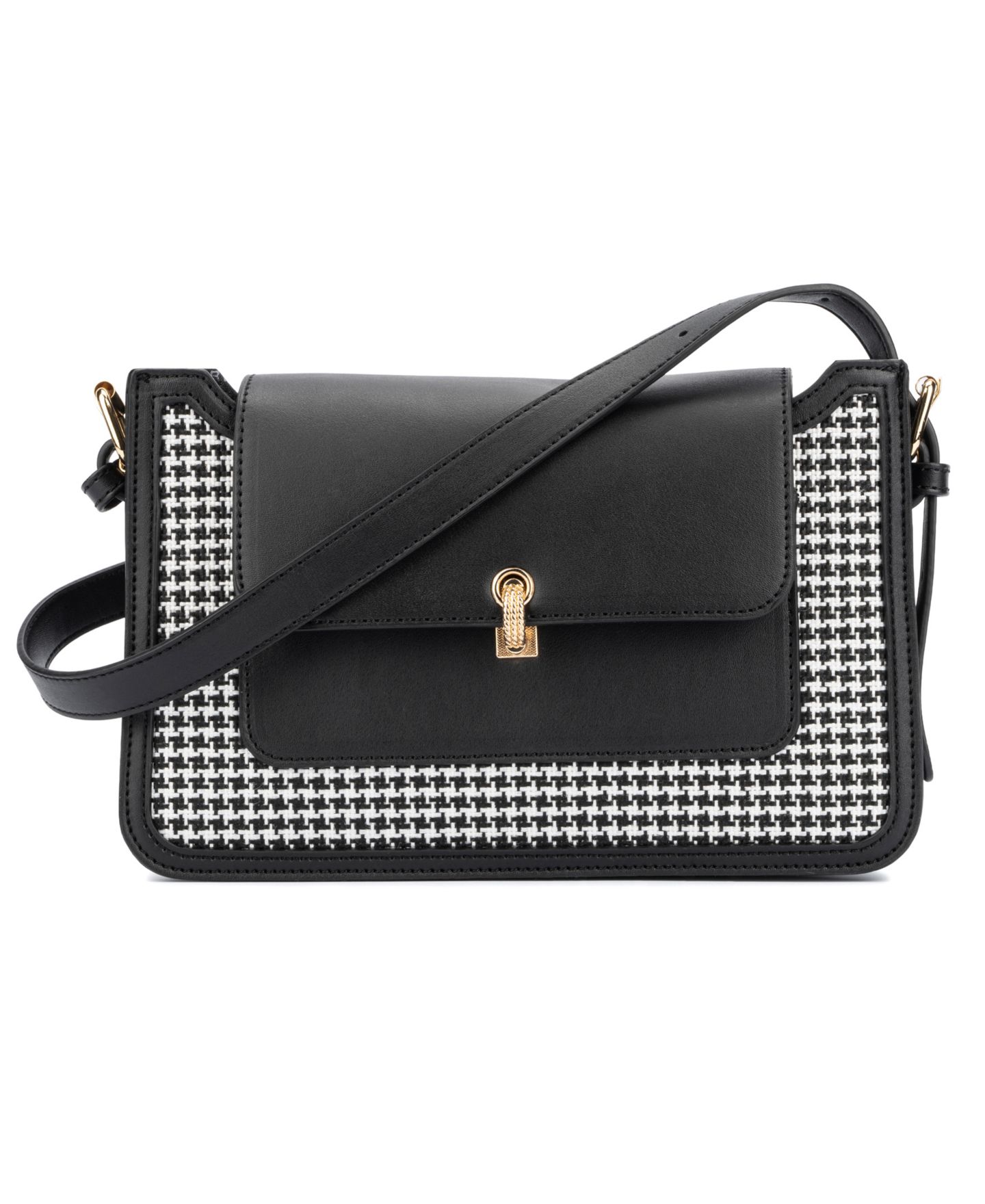 Женская сумка New York & Company Rosie Crossbody, цвет: Чёрный — фото 1