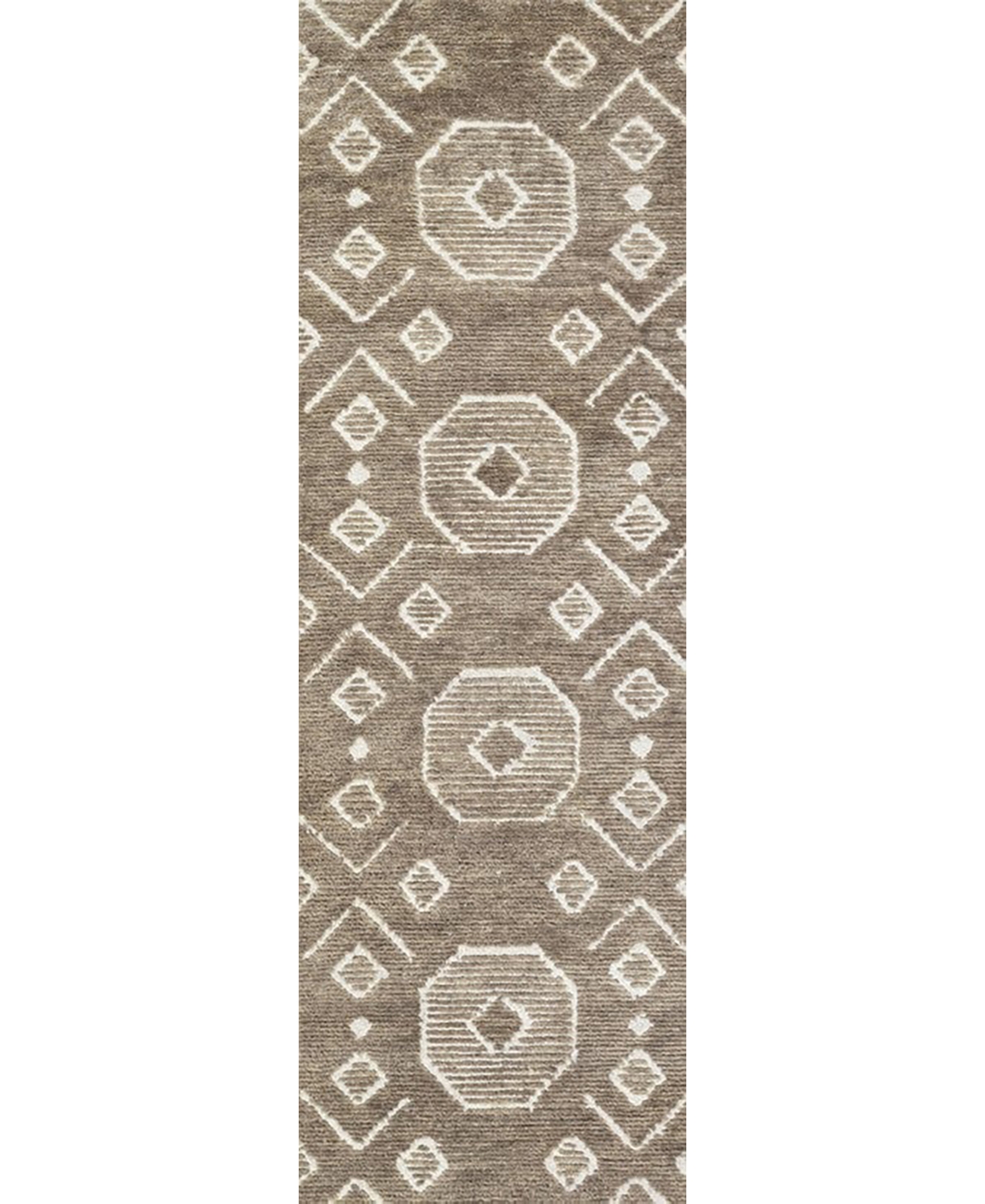 NuStory The Weekend Rastro 2'6in x 8' Runner Area Rug - Beige