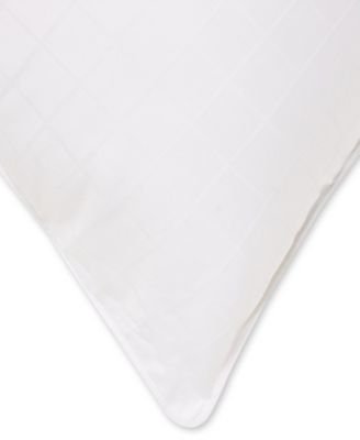 100% Cotton Dobby-Box Shell Firm Density Side/Back Sleeper Down Alternative 4-Pack Pillow, Queen