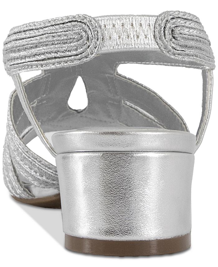 Karen Scott Nathena Strappy Slingback Dress Sandals, Created for Macy's