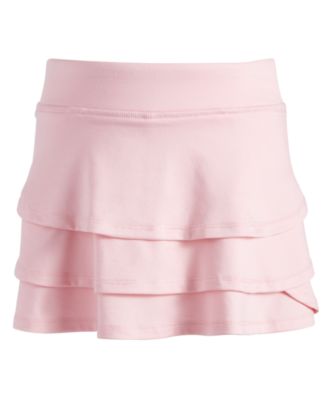 ID Ideology - Toddler & Little Girls Flounce Skort With Built-In Shorts