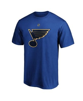 Men's Torey Krug Blue St. Louis Blues Authentic Stack Name and Number T-shirt