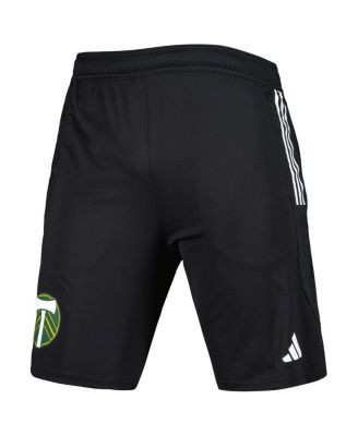 Men's Black Portland Timbers 2023 On-Field AEROREADY Training Shorts