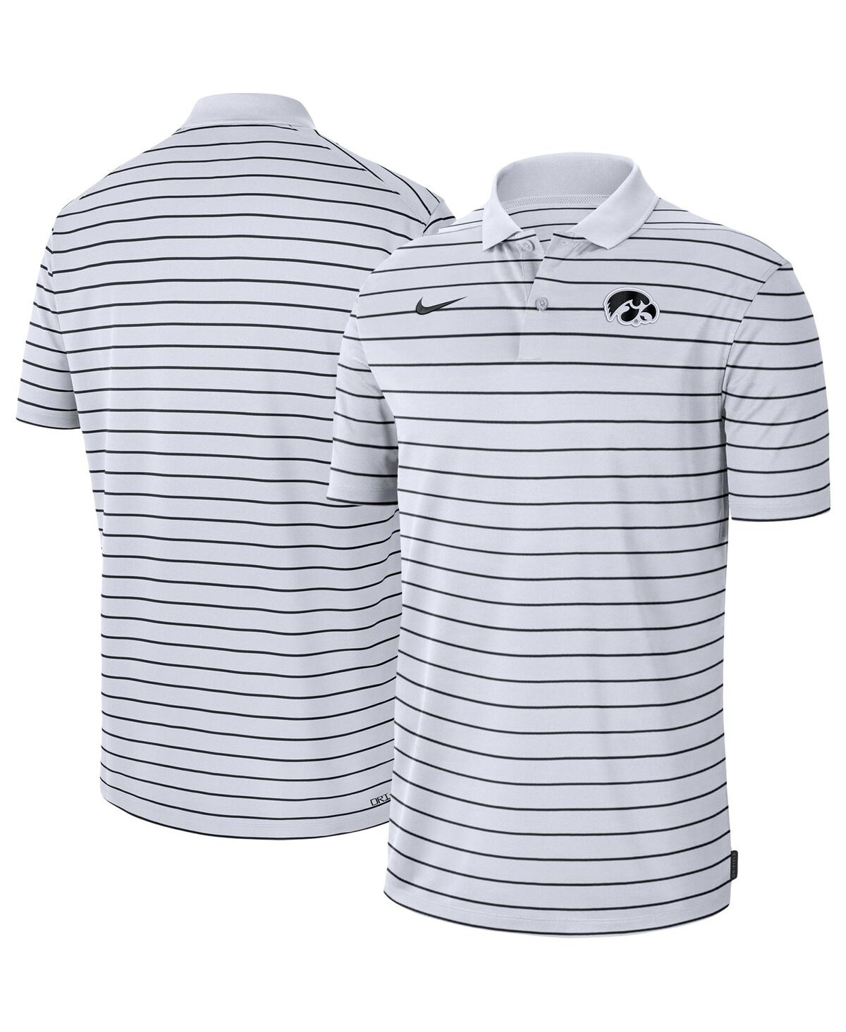 Shop Nike Men's  White Iowa Hawkeyes Icon Victory Coaches 2022 Early Season Performance Polo Shirt
