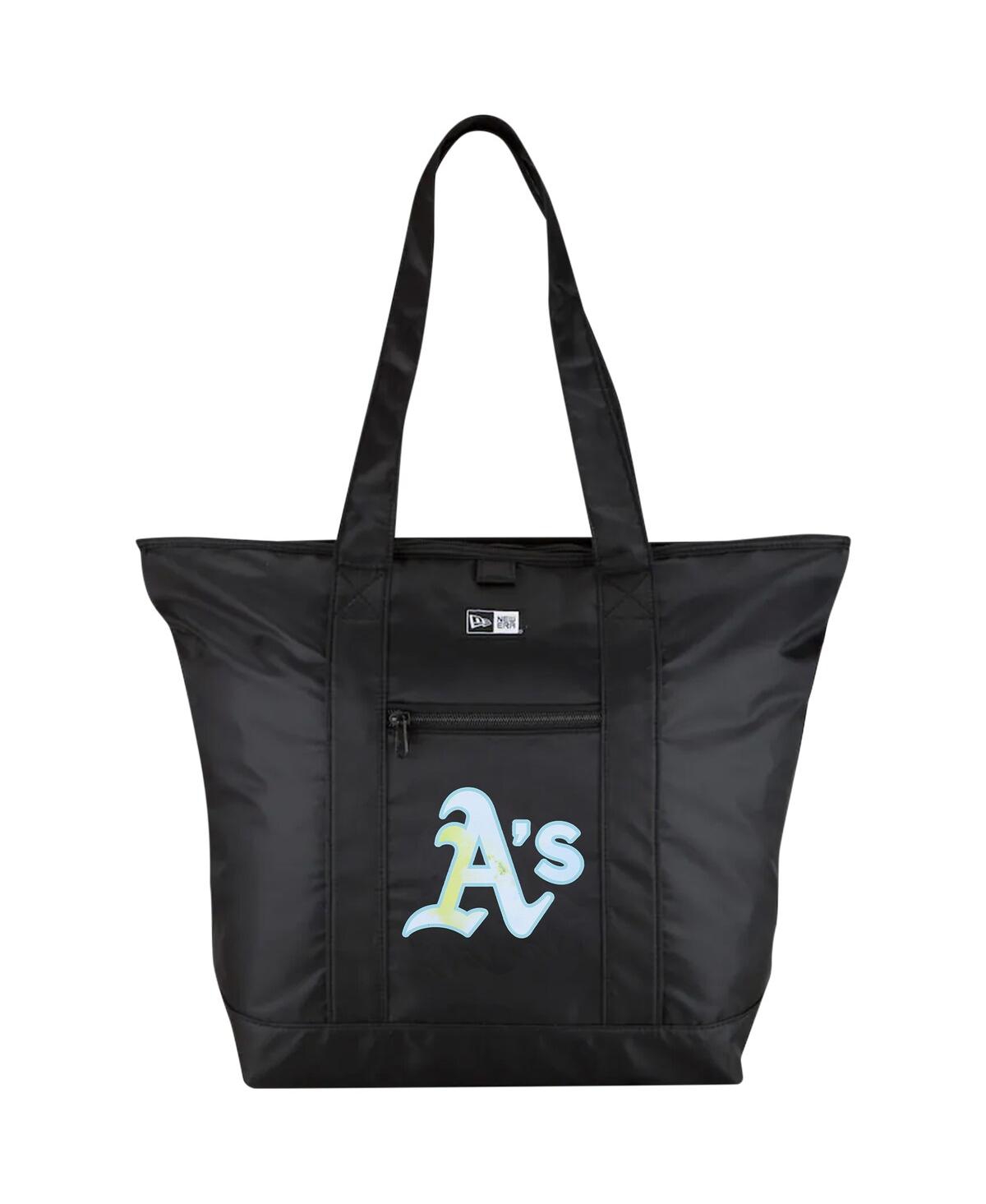 Shop New Era Men's And Women's  Oakland Athletics Color Pack Tote Bag In Black