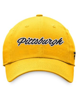 Women's Gold Pittsburgh Penguins Breakaway Adjustable Hat