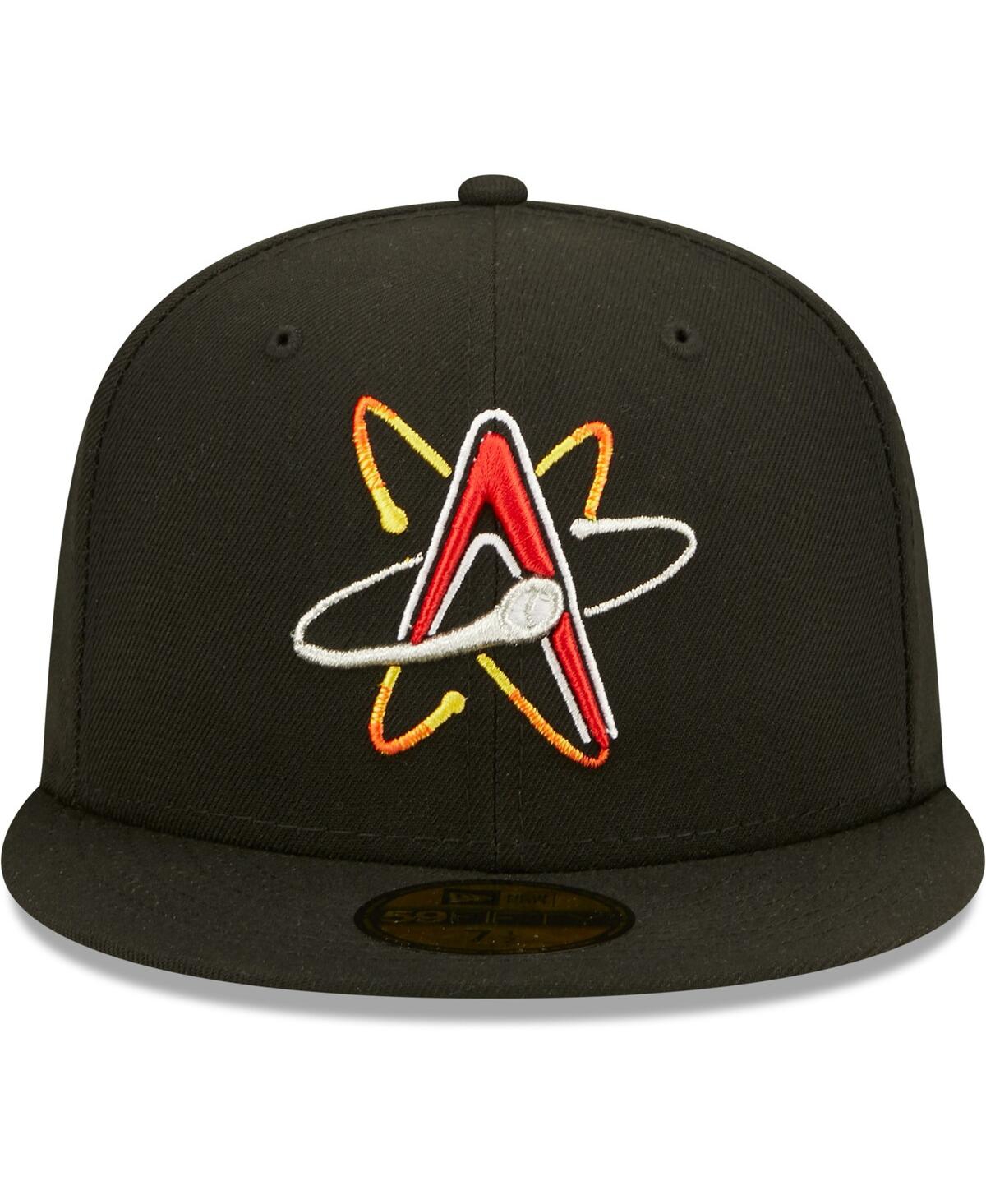 Men's New EraAlbuquerque Isotopes Authentic Collection 59FIFTY Fitted Hat - Black